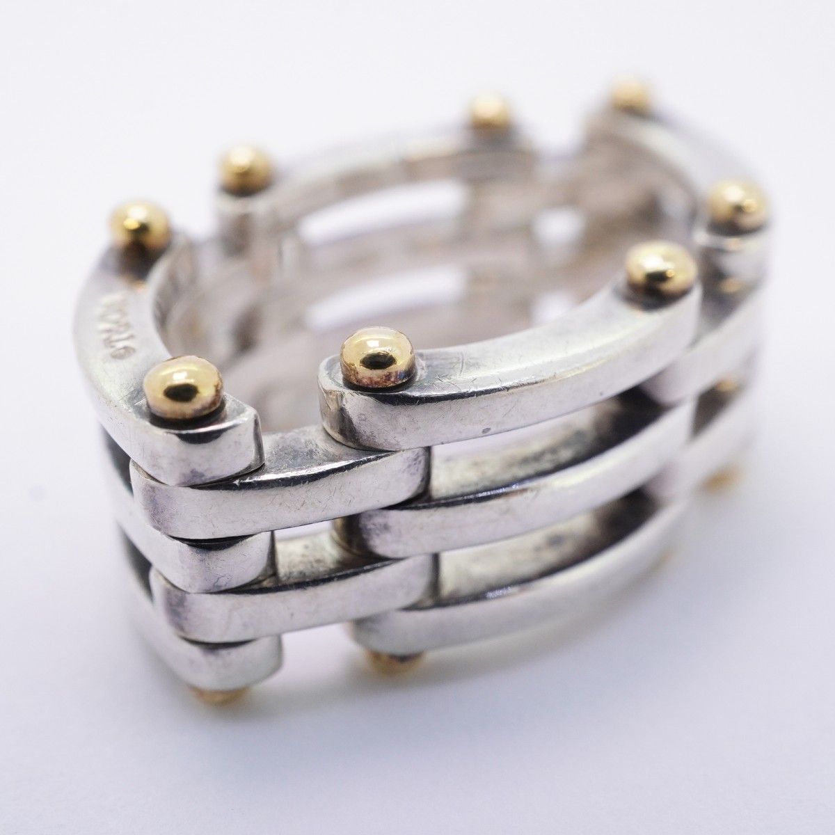 Tiffany & Co Ring Gate 18k Yellow Gold 925 Sterling Silver — view 8