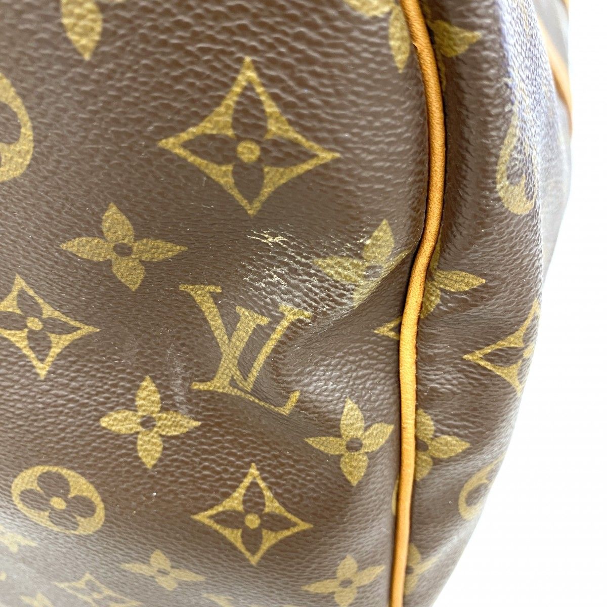 Louis Vuitton Boston Bag Monogram Keepall 50 Brown — view 7