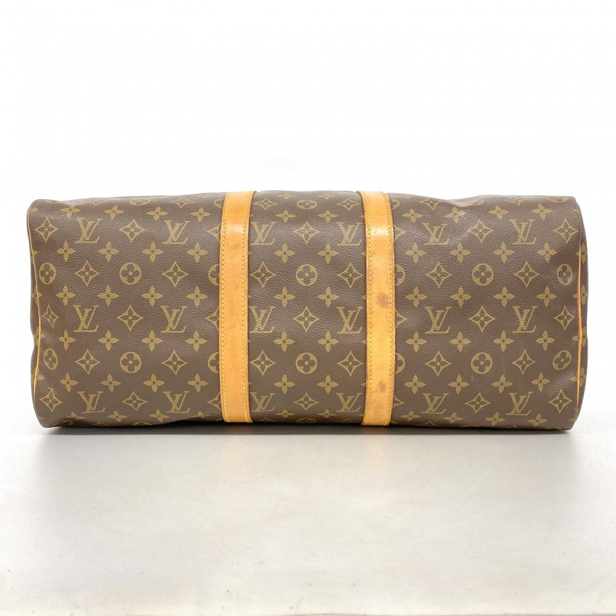 Louis Vuitton Boston Bag Monogram Keepall 50 Brown — view 3