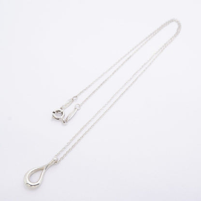 Tiffany & Co Necklace Open Teardrop Silver — view 3
