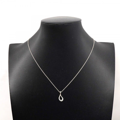 Tiffany & Co Necklace Open Teardrop Silver — view 6