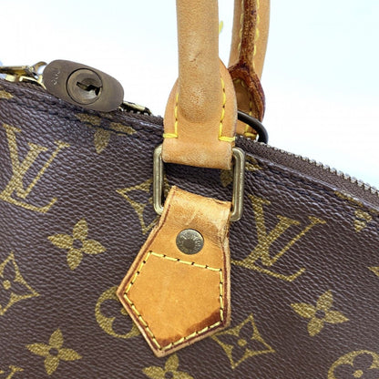 Louis Vuitton Handbag Monogram Alma Brown — view 9