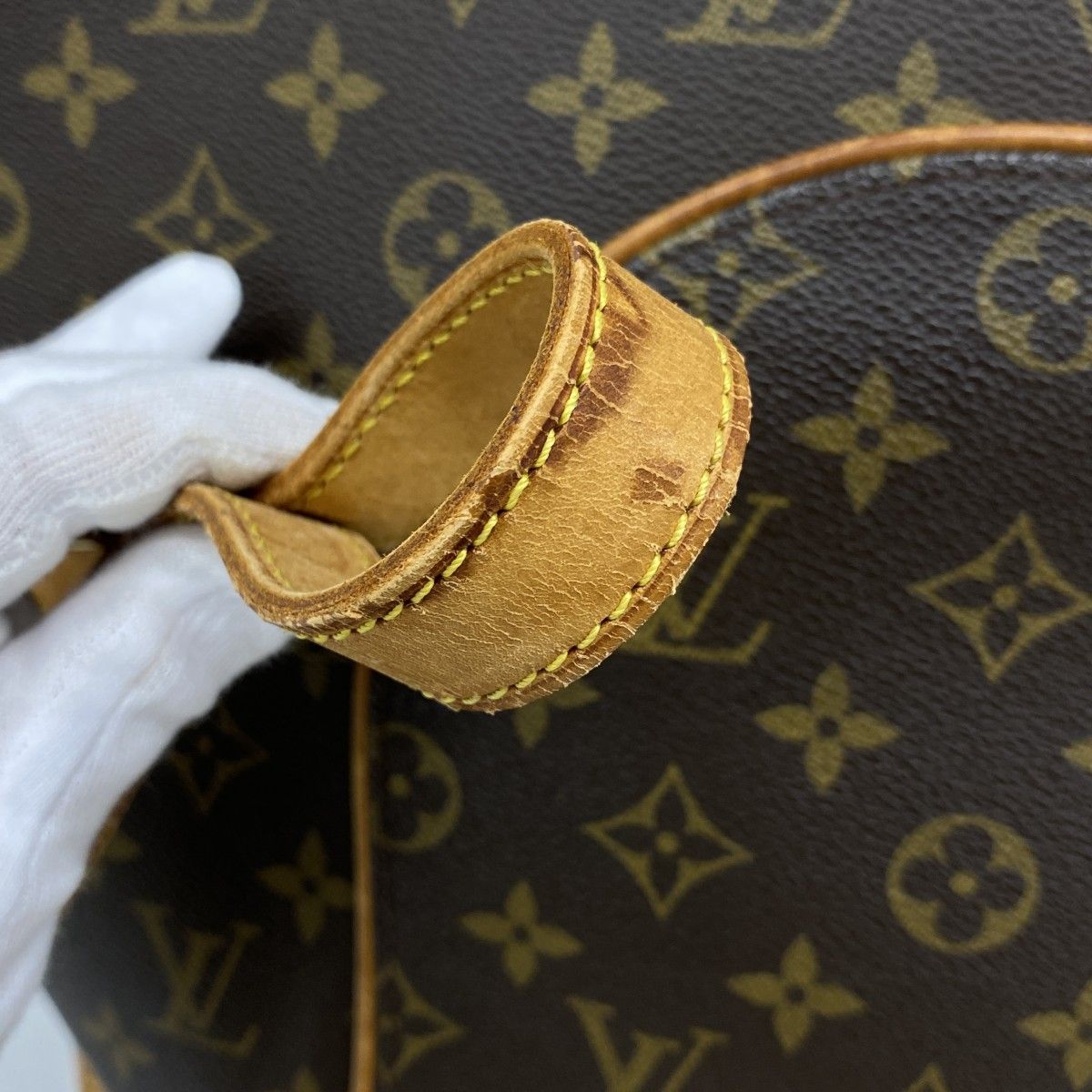 Louis Vuitton Shoulder Bag Monogram Ellipse Shopping Brown — view 8