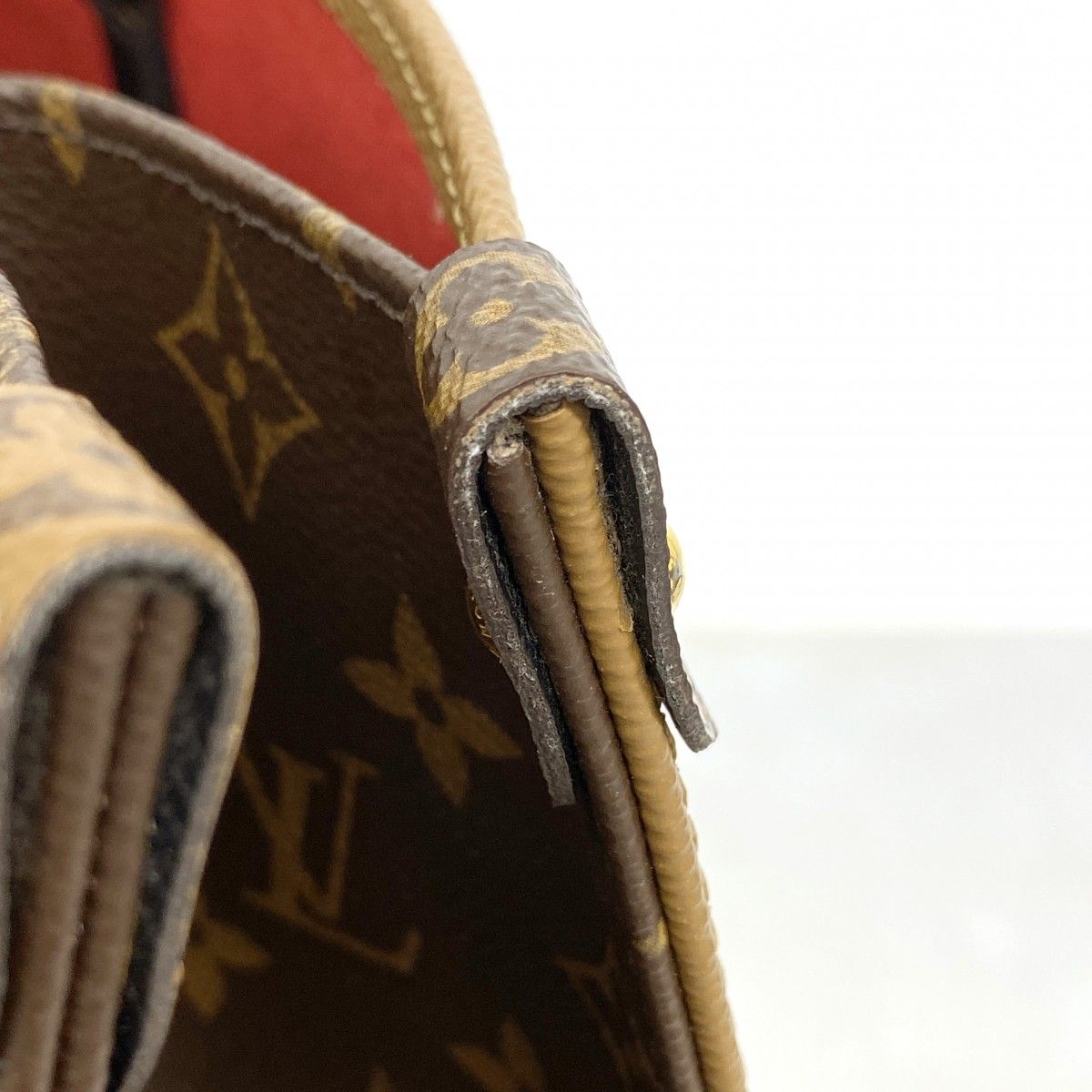 Louis Vuitton Tote Monogram Giant Reverse On The Go GM Brown 2-Way — view 7
