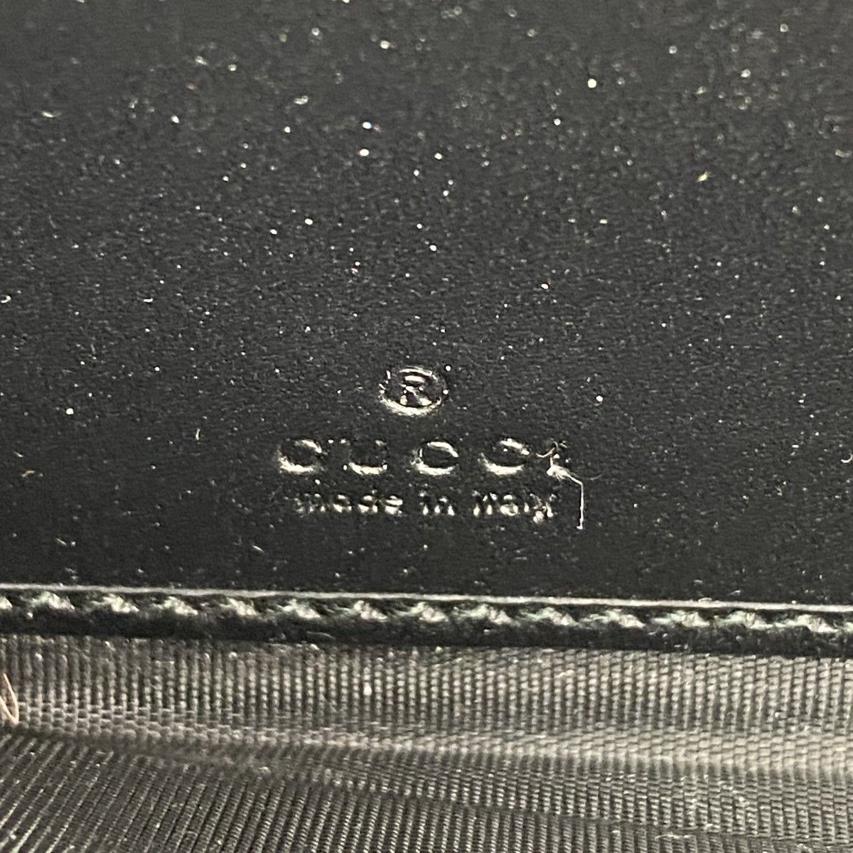Gucci Wallet GG Supreme Black Silver — view 4