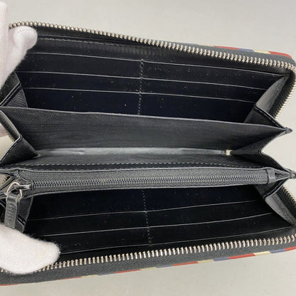 Gucci Wallet GG Supreme Black Silver — view 3