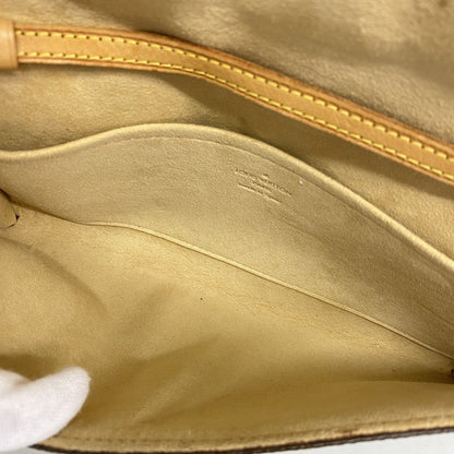 Louis Vuitton Shoulder Bag Monogram Pochette Twin GM Brown — view 4