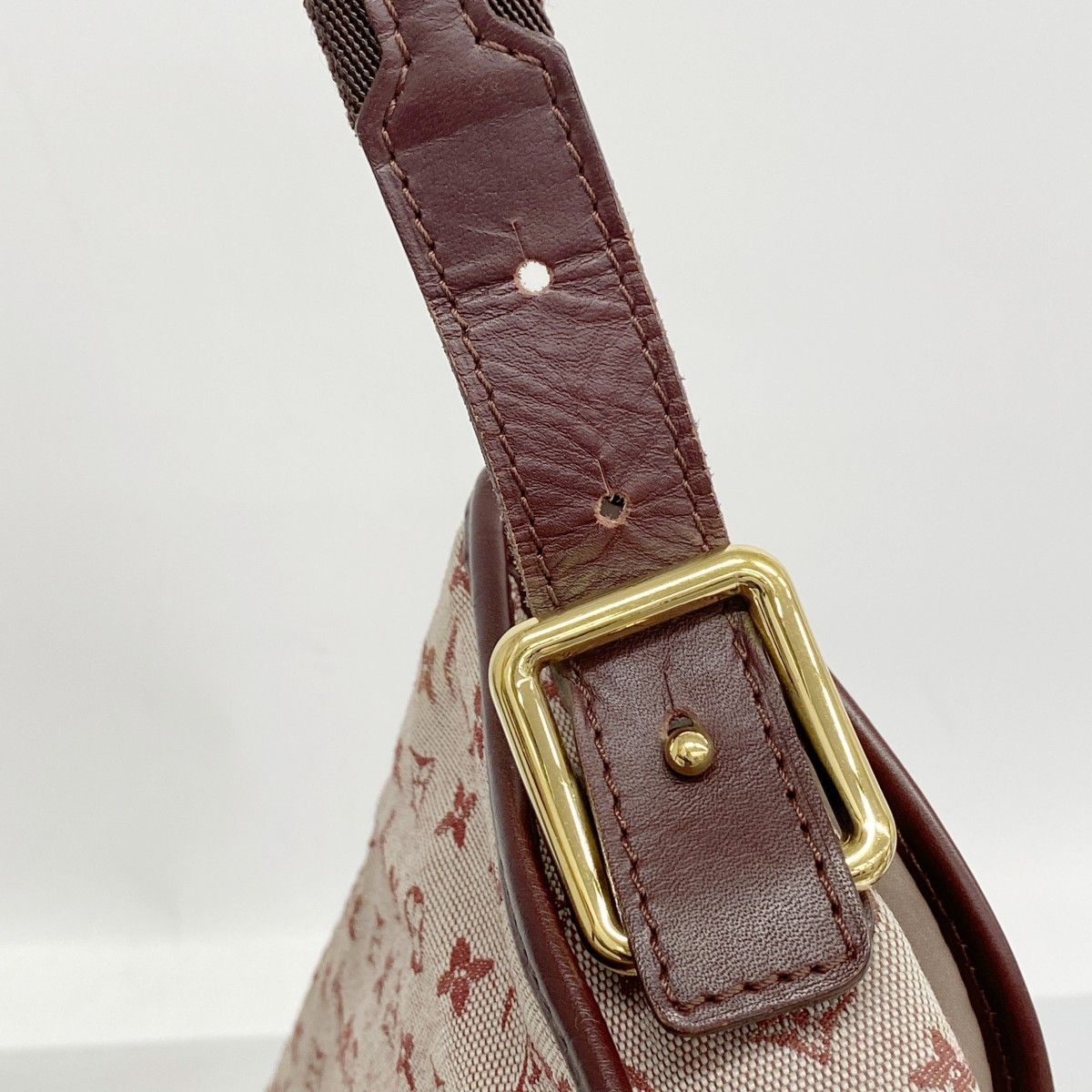 Louis Vuitton Shoulder Bag Monogram Mini Belanger Cerise — view 8