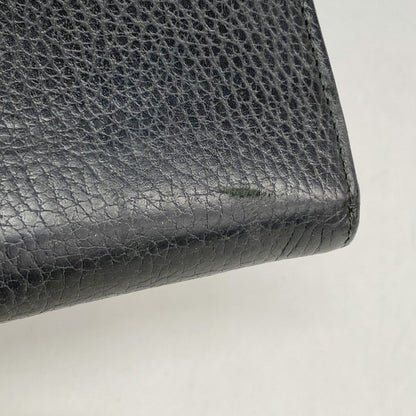 Gucci Wallet GG Marmont Leather Black Gold — view 5