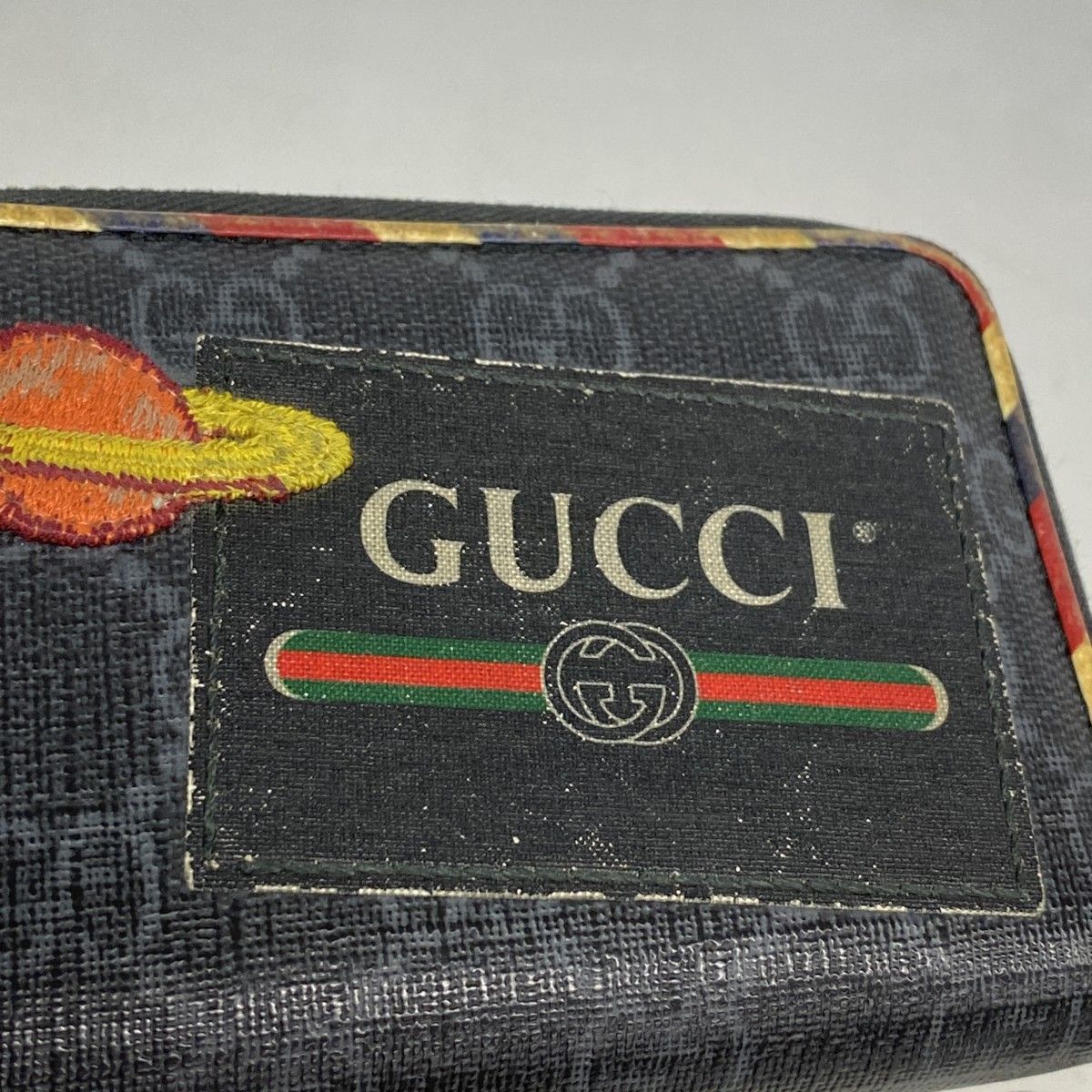 Gucci Coin Case GG Supreme Black Silver — view 7
