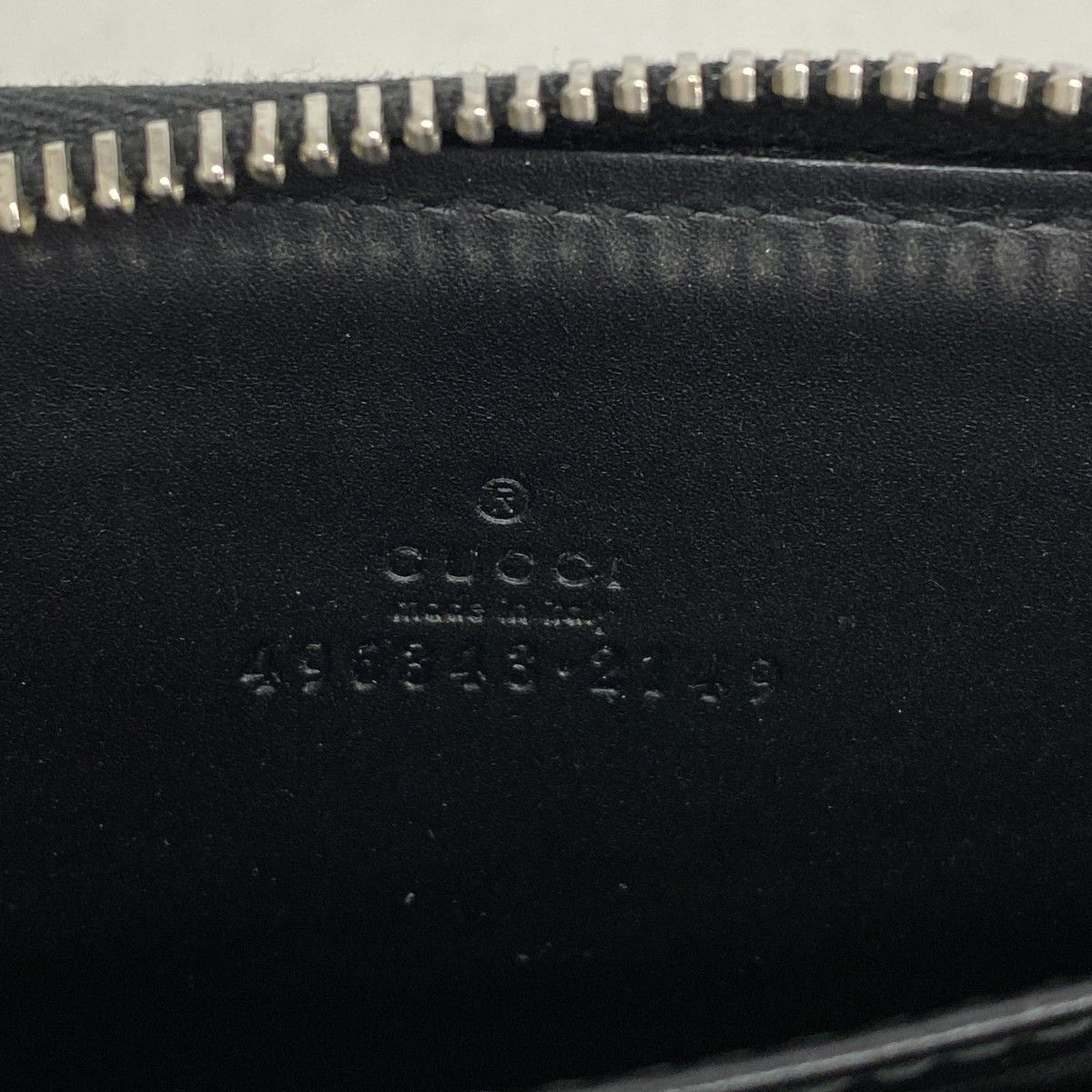 Gucci Coin Case GG Supreme Black Silver — view 4