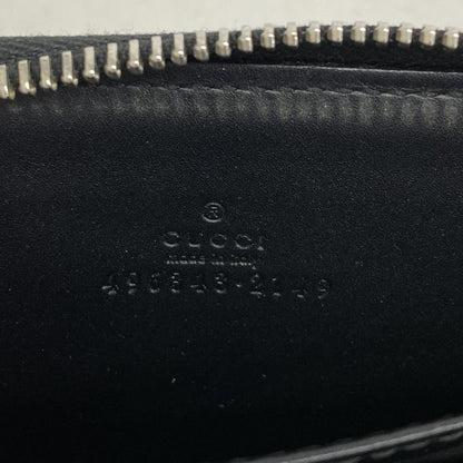 Gucci Coin Case GG Supreme Black Silver — view 4