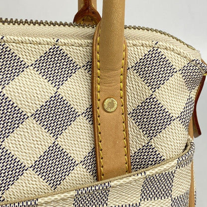 Louis Vuitton Tote Damier Azur Figheri PM White — view 9