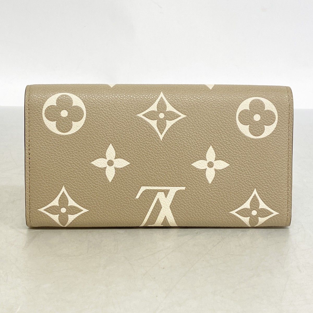 Louis Vuitton Wallet Monogram Empreinte Bicolor Portefeuille Sarah NM Tourterell — view 9