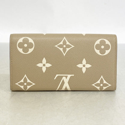 Louis Vuitton Wallet Monogram Empreinte Bicolor Portefeuille Sarah NM Tourterell — view 9