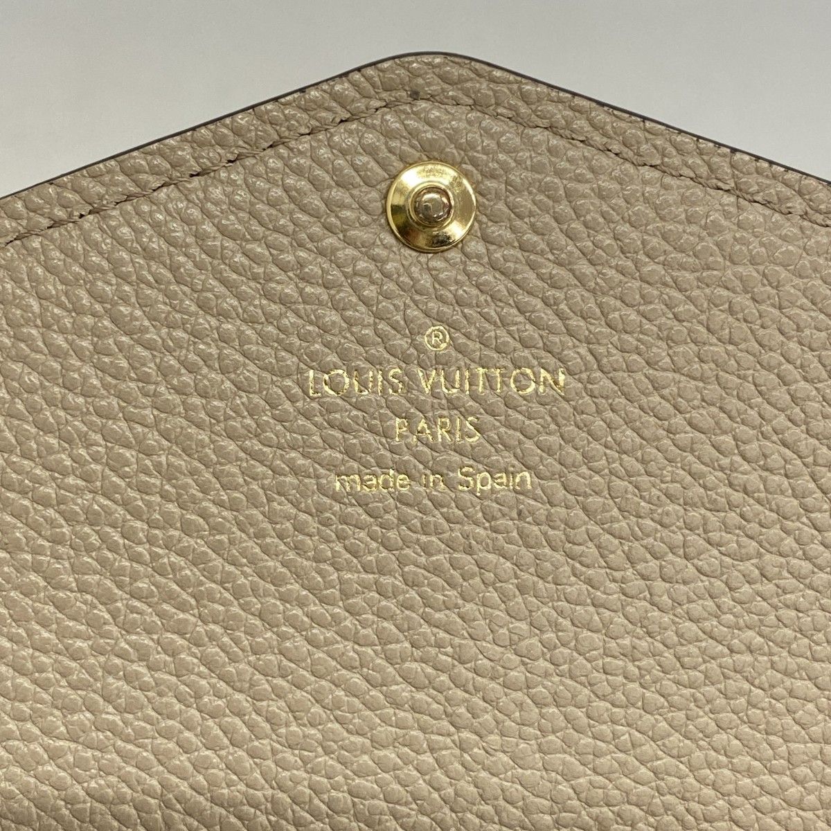 Louis Vuitton Wallet Monogram Empreinte Bicolor Portefeuille Sarah NM Tourterell — view 4