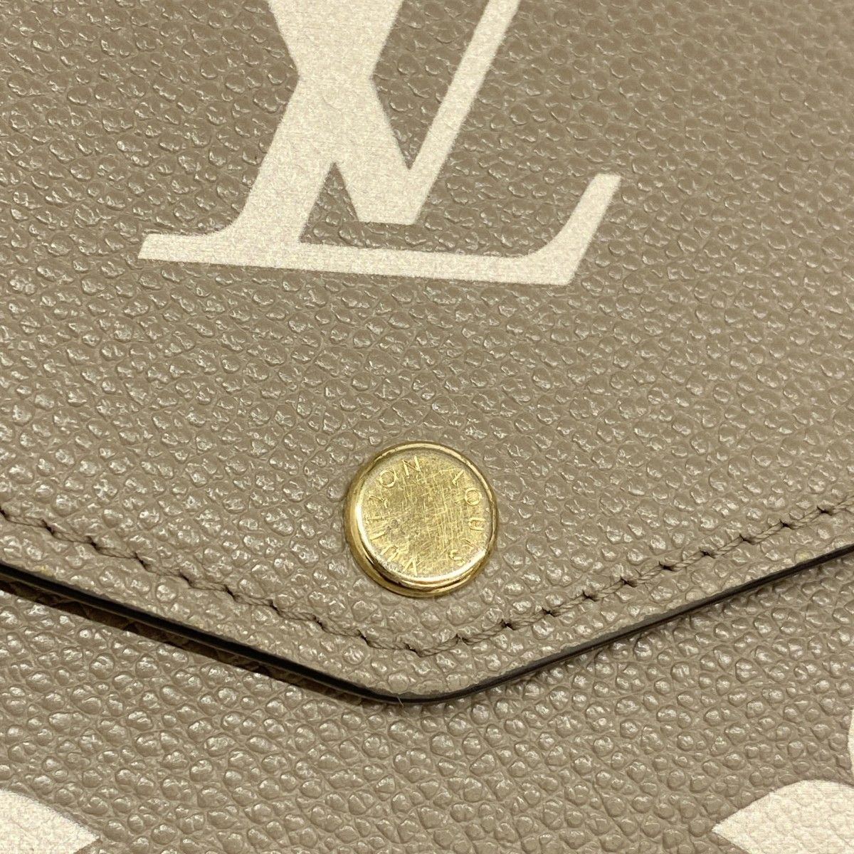 Louis Vuitton Wallet Monogram Empreinte Bicolor Portefeuille Sarah NM Tourterell — view 7