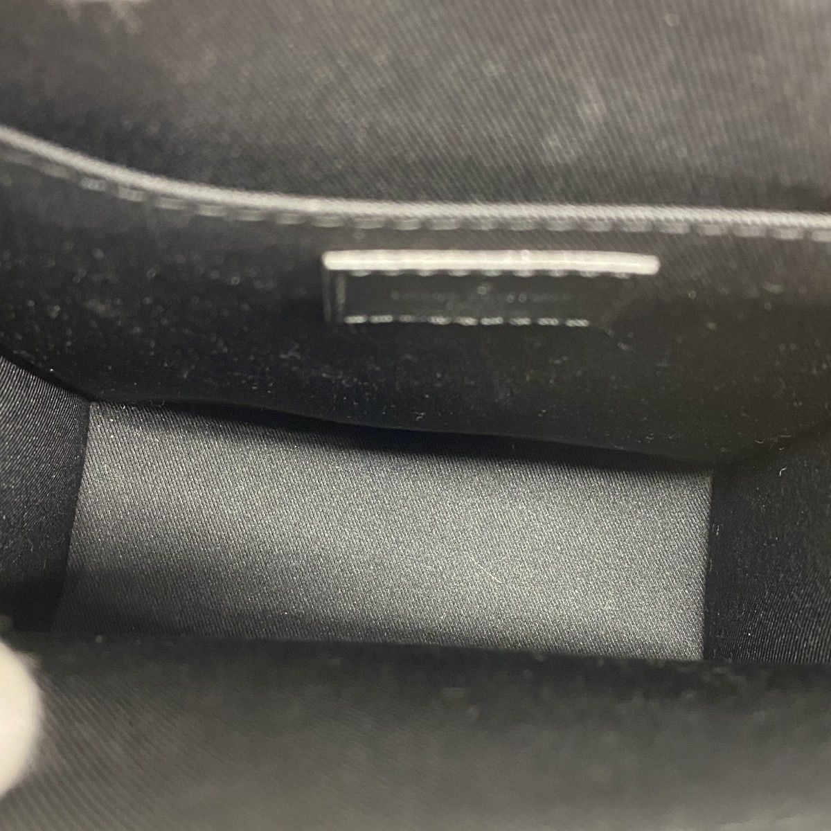 Louis Vuitton Handbag Monogram Eclipse Sac Plat Mini Black — view 4