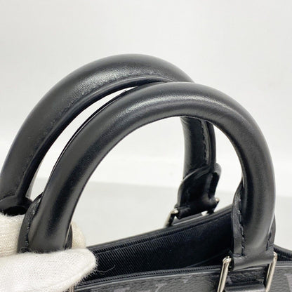 Louis Vuitton Handbag Monogram Eclipse Sac Plat Mini Black — view 7