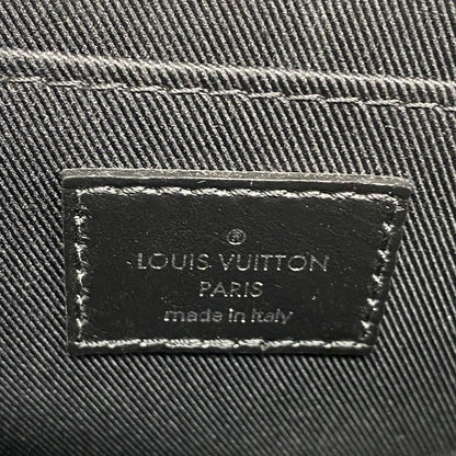 Louis Vuitton Handbag Monogram Eclipse Sac Plat Mini Black — view 5