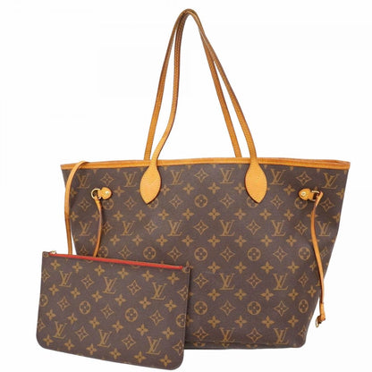 Louis Vuitton Tote Monogram Neverfull Brown Cerise