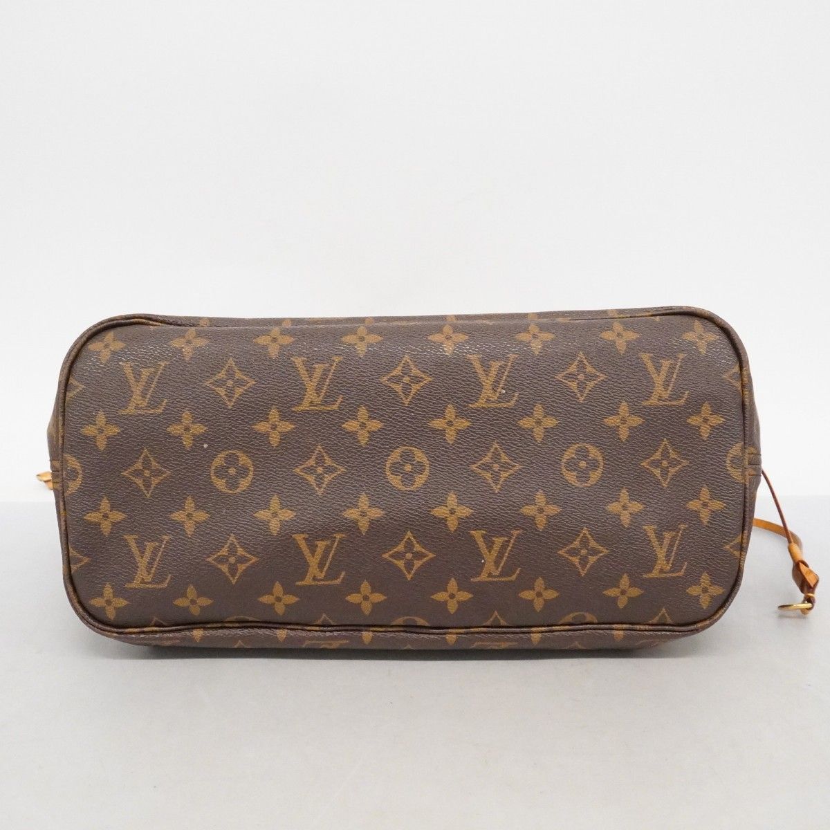 Louis Vuitton Tote Monogram Neverfull Brown Cerise — view 3