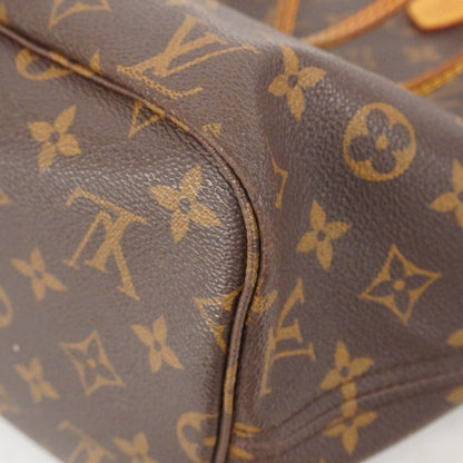 Louis Vuitton Tote Monogram Neverfull Brown Cerise — view 6