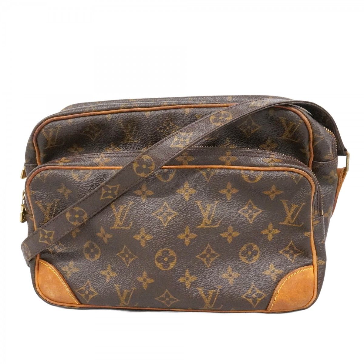 Louis Vuitton Shoulder Bag Monogram Nile Brown
