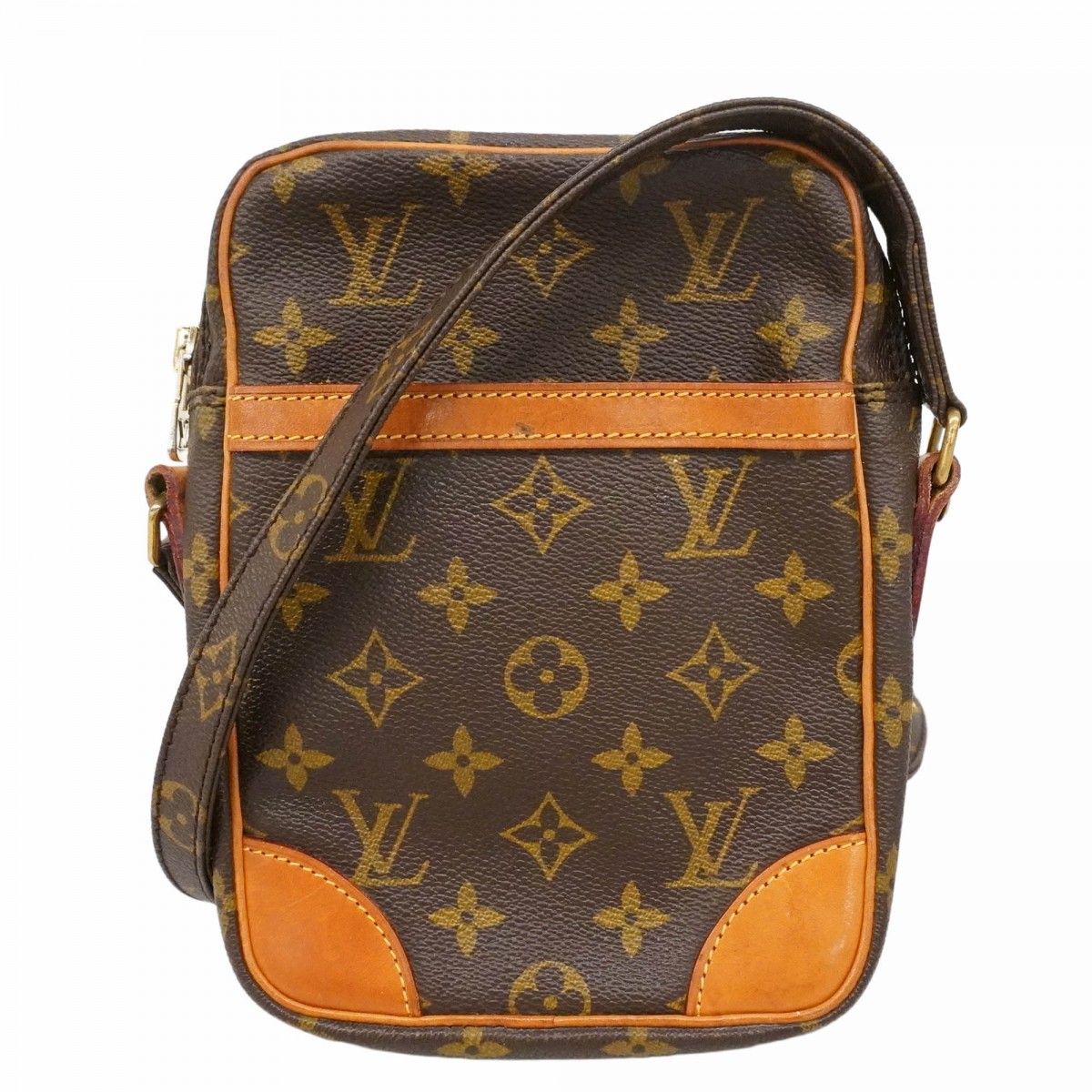 Louis Vuitton Shoulder Bag Monogram Danube Brown
