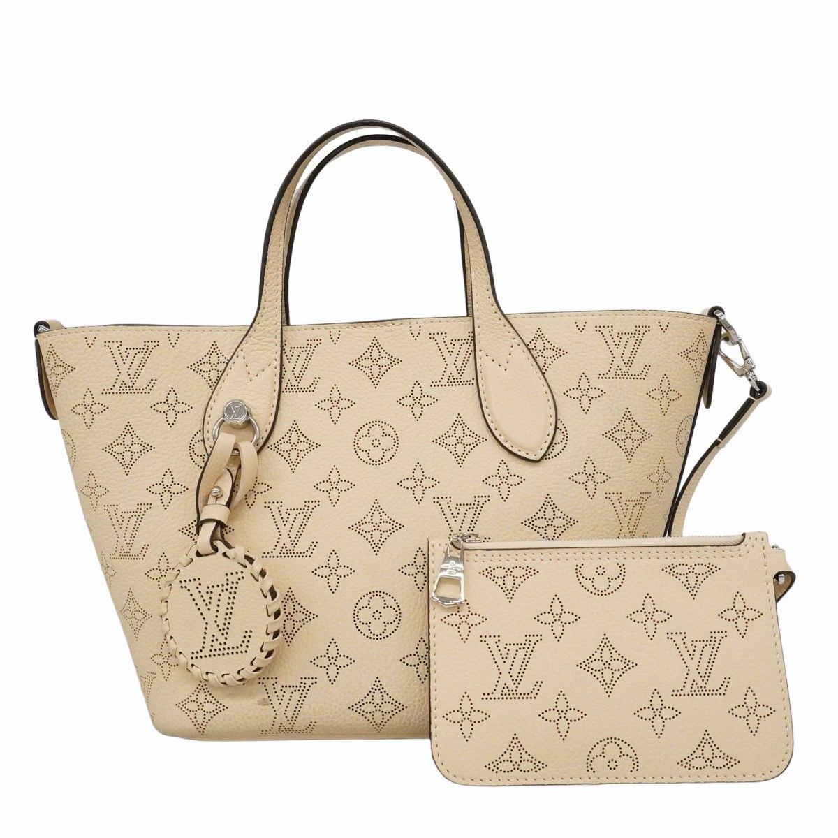 Louis Vuitton Handbag Mahina Blossom PM Cream