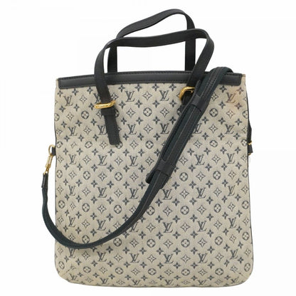 Louis Vuitton Handbag Monogram Mini Francoise Blue 2-Way