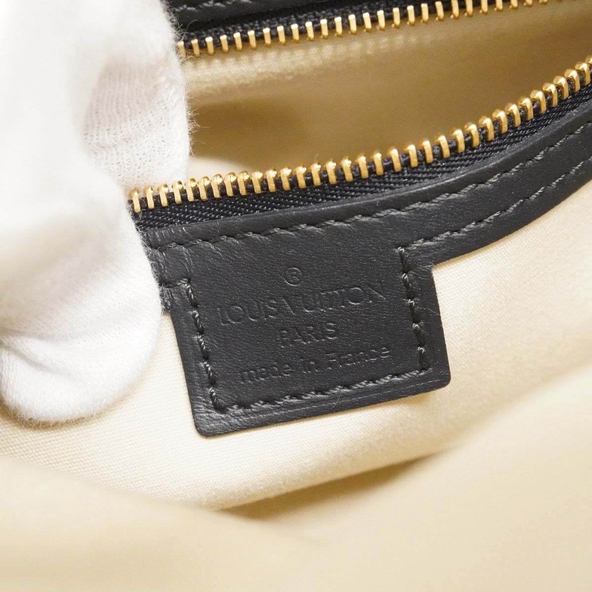 Louis Vuitton Handbag Monogram Mini Francoise Blue 2-Way — view 5