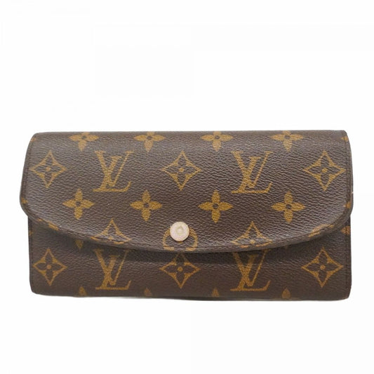 Louis Vuitton Wallet Monogram Portefeuille Emily Brown Rose Velours