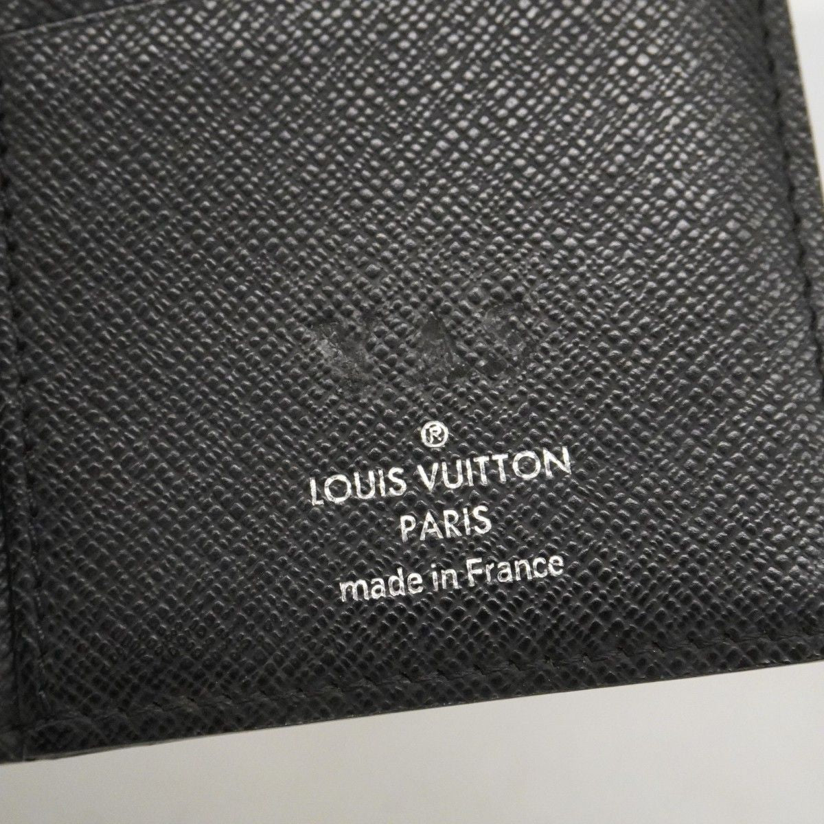 Louis Vuitton Wallet Damier Graphite Portefeuille Brazza Black — view 4