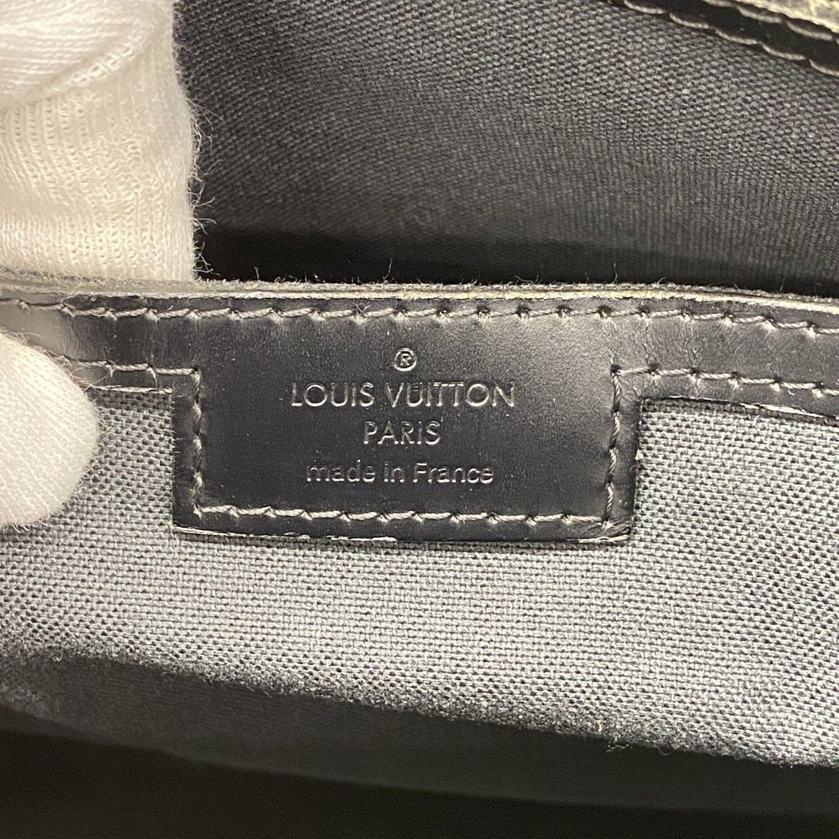Louis Vuitton Handbag Damier Graphite Tadao Black 2-Way — view 5
