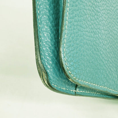 Hermes Wallet Dogon GM Togo Blue Jean Etoupe Silver — view 7