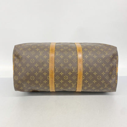 Louis Vuitton Boston Bag Monogram Keepall Bandouliere 50 Brown — view 3