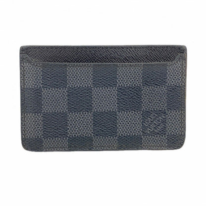 Louis Vuitton Card Case Damier Graphite Neo Holder Black Gray