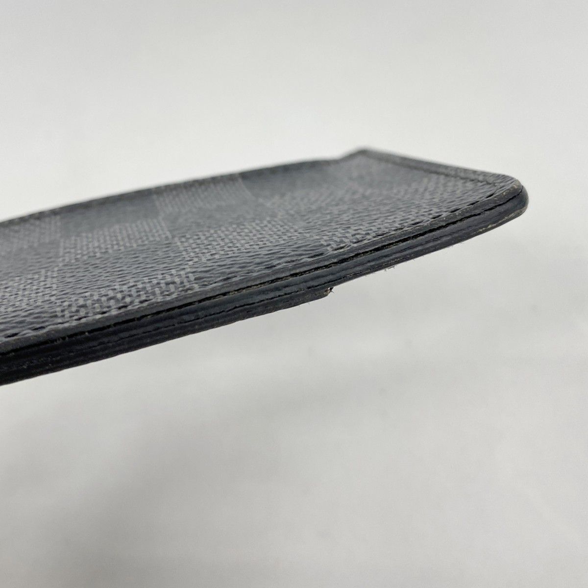 Louis Vuitton Card Case Damier Graphite Neo Holder Black Gray — view 7