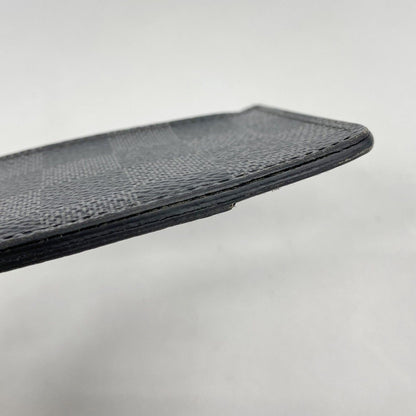 Louis Vuitton Card Case Damier Graphite Neo Holder Black Gray — view 7