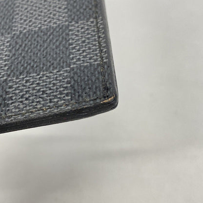Louis Vuitton Card Case Damier Graphite Neo Holder Black Gray — view 9