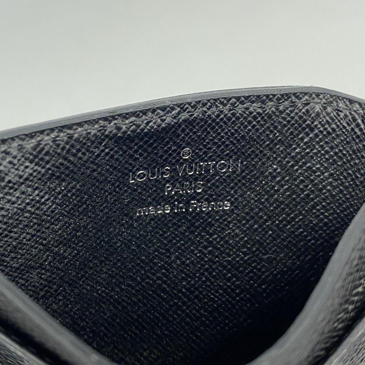 Louis Vuitton Card Case Damier Graphite Neo Holder Black Gray — view 4