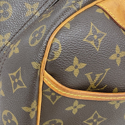 Louis Vuitton Handbag Monogram Deauville Brown — view 8