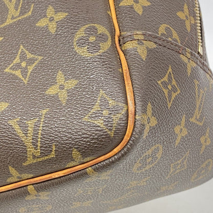Louis Vuitton Handbag Monogram Deauville Brown — view 7