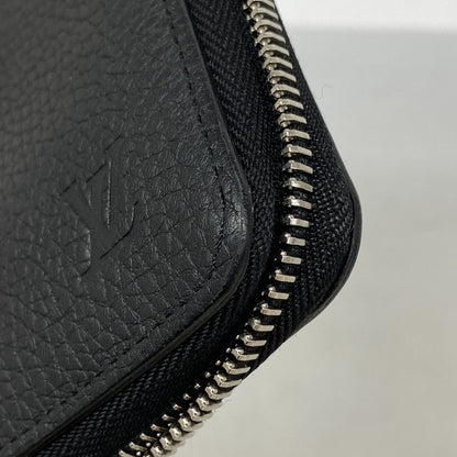 Louis Vuitton Wallet Taurillon Zippy Vertical Noir — view 6