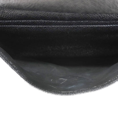 Chanel Chain Tote Caviar Leather Black Gold — view 9