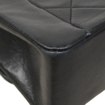 Chanel Shoulder Bag Diana Lambskin Black Gold — view 7
