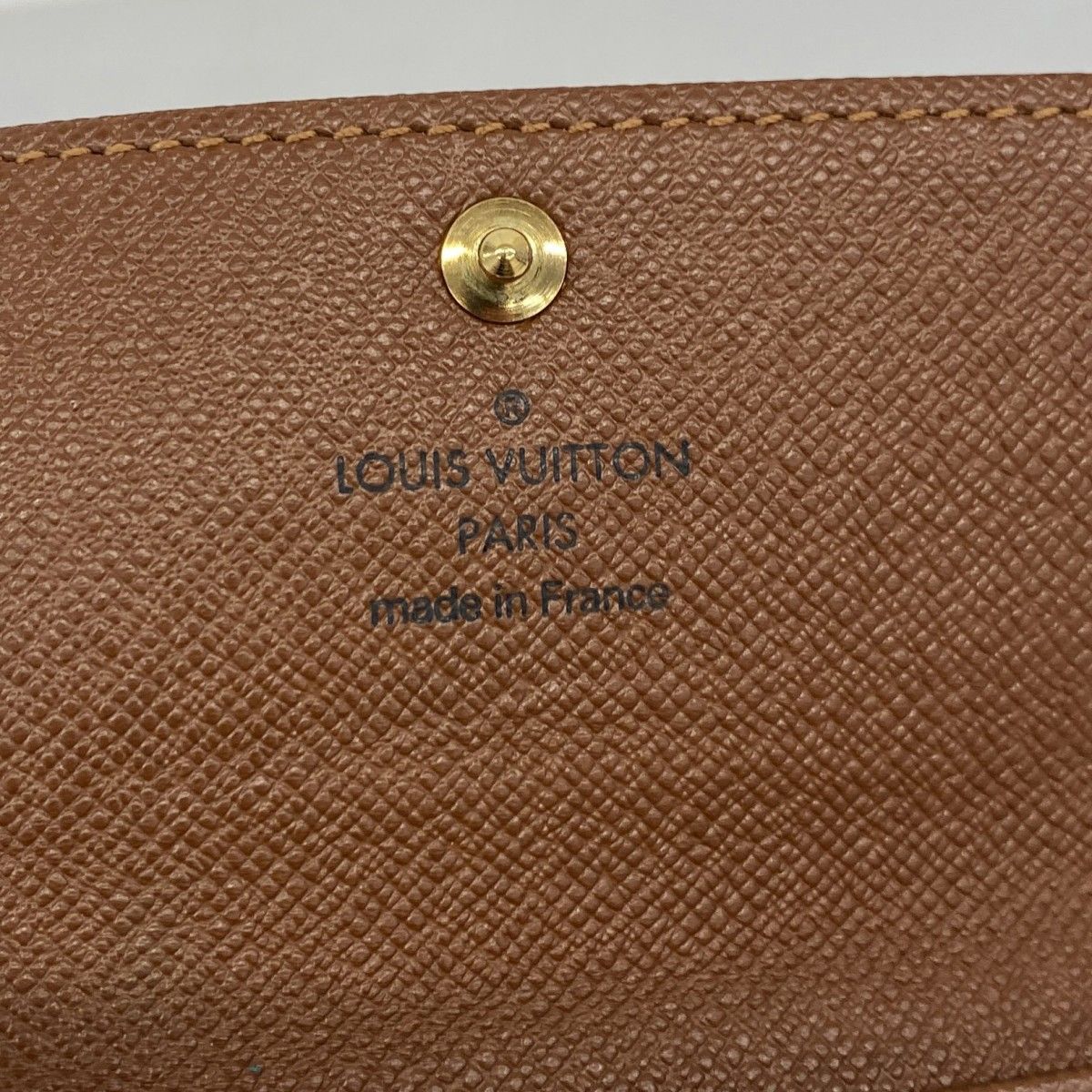 Louis Vuitton Key Case Monogram Multicles 6 Brown Key Holder — view 4
