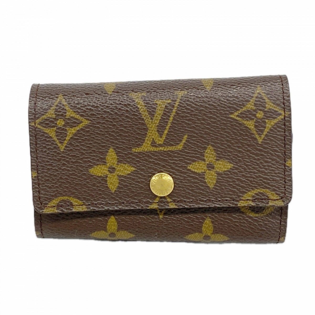 Louis Vuitton Key Case Monogram Multicles 6 Brown Key Holder