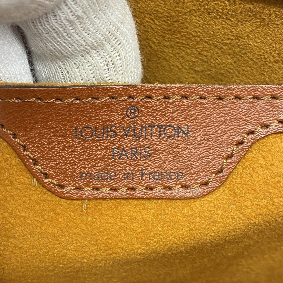 Louis Vuitton Handbag Epi Saint Jacques Kenya Brown — view 5